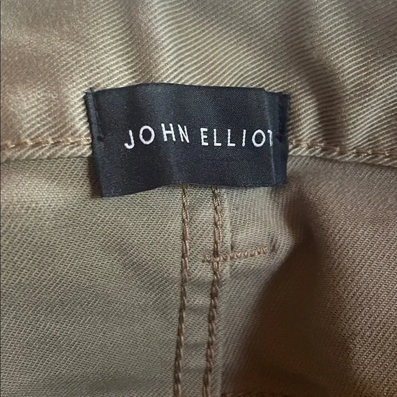 John Elliott Men's Cast Denim Jeans Button Fly Slim Fit Stretch 34 - Picture 3 of 5